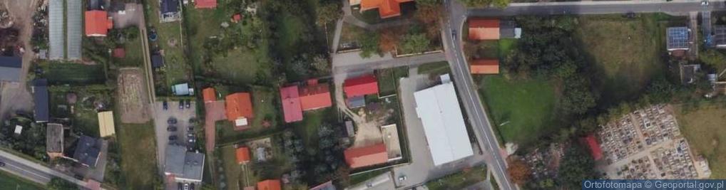 Zdjęcie satelitarne Papowo Biskupie ul.