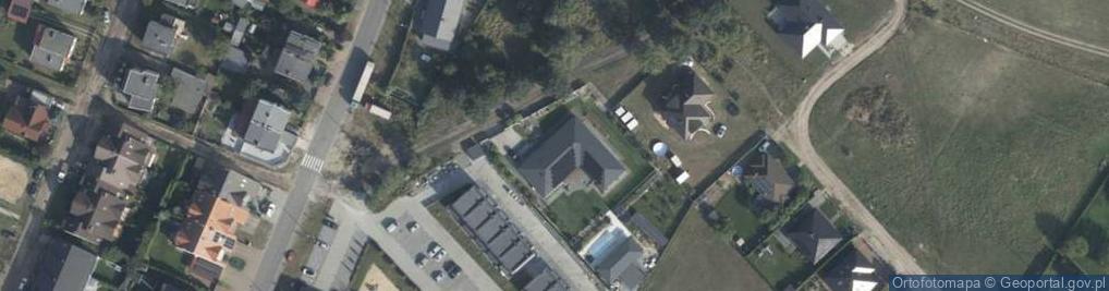 Zdjęcie satelitarne Paprocka ul.