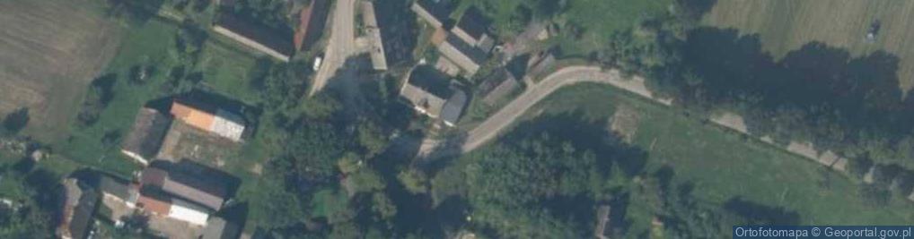 Zdjęcie satelitarne Paproty ul.