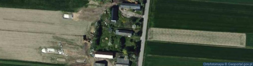 Zdjęcie satelitarne Parądzice ul.