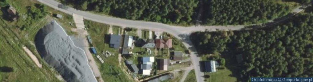 Zdjęcie satelitarne Parciaki-Stacja ul.
