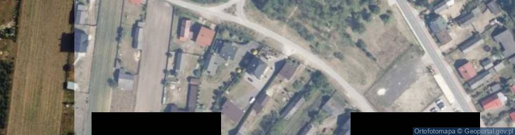 Zdjęcie satelitarne Parczówek ul.