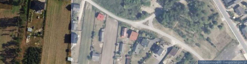 Zdjęcie satelitarne Parczówek ul.