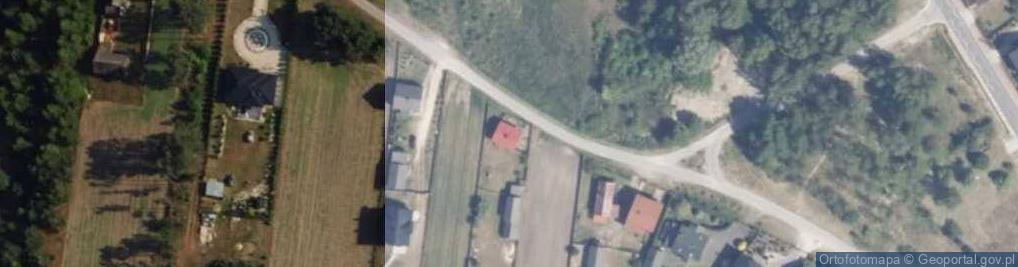 Zdjęcie satelitarne Parczówek ul.