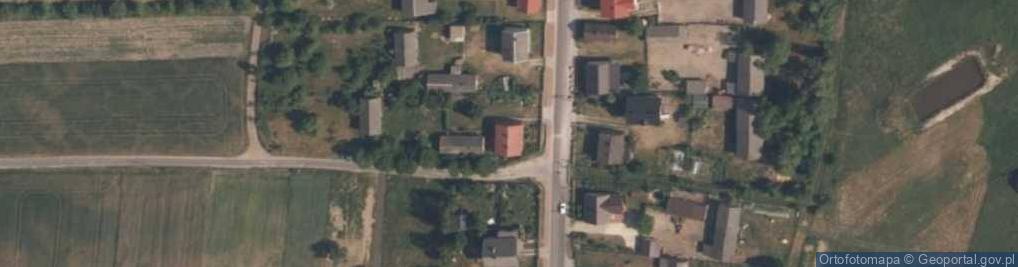 Zdjęcie satelitarne Parczówek ul.
