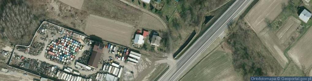 Zdjęcie satelitarne Parkosz ul.