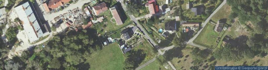 Zdjęcie satelitarne Parowa ul.