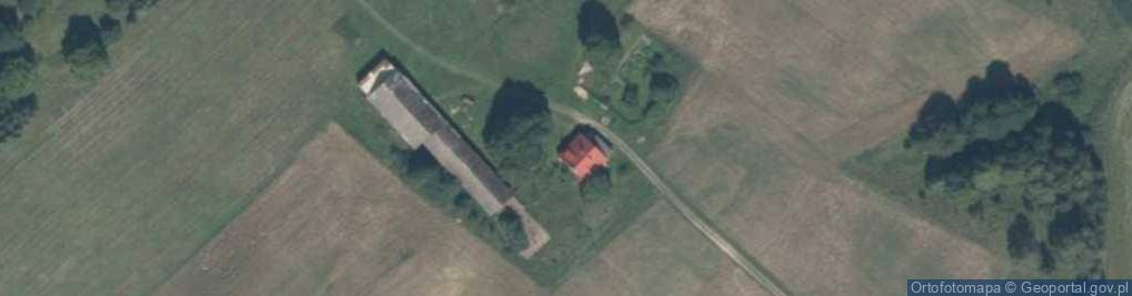 Zdjęcie satelitarne Parsęcko ul.