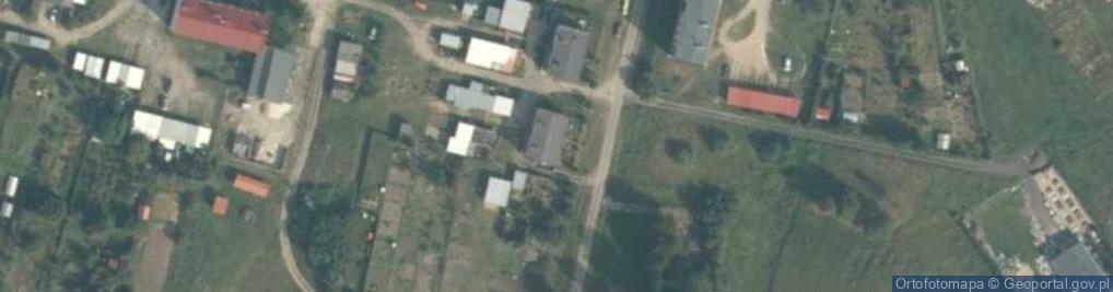 Zdjęcie satelitarne Parsęcko ul.