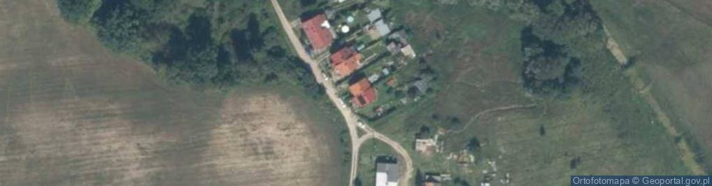 Zdjęcie satelitarne Parsęcko ul.