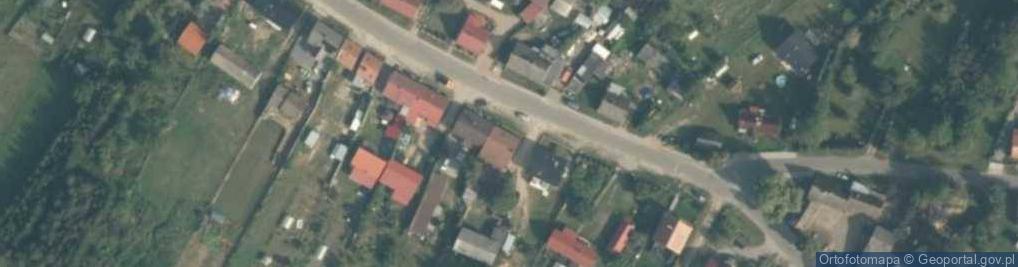 Zdjęcie satelitarne Parsęcko ul.