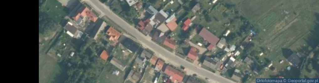 Zdjęcie satelitarne Parsęcko ul.