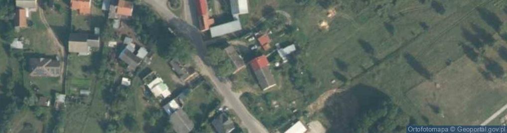 Zdjęcie satelitarne Parsęcko ul.