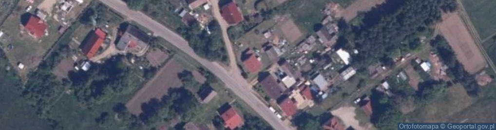 Zdjęcie satelitarne Parsęcko ul.