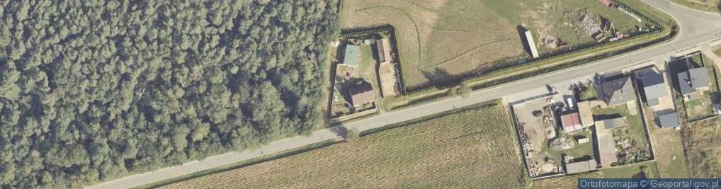 Zdjęcie satelitarne Paruchów ul.