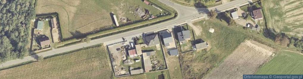 Zdjęcie satelitarne Paruchów ul.