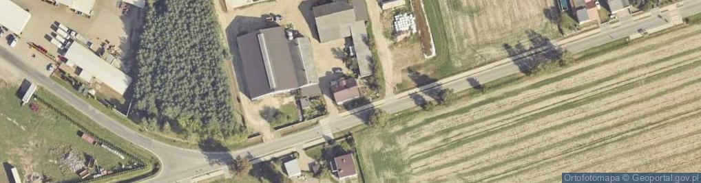 Zdjęcie satelitarne Paruchów ul.