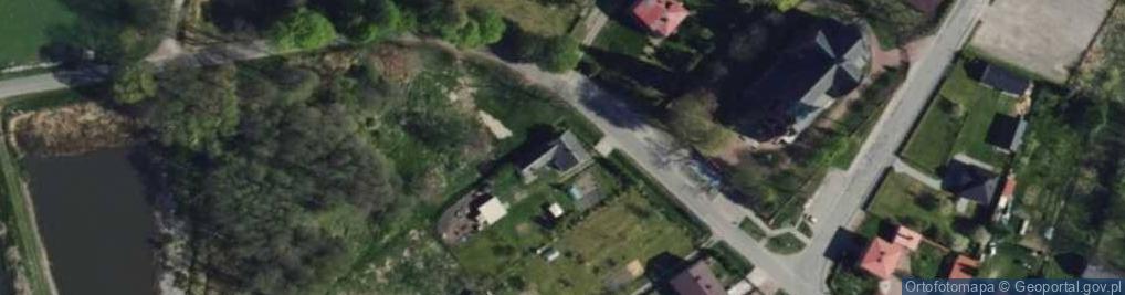 Zdjęcie satelitarne Parzno ul.