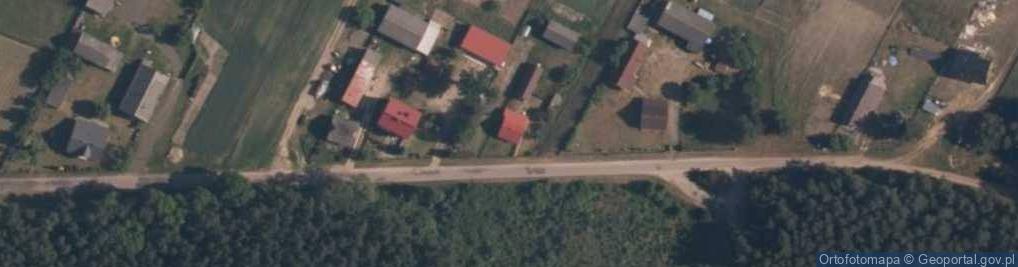 Zdjęcie satelitarne Patrzyków ul.