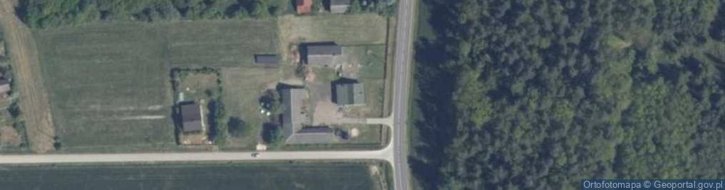 Zdjęcie satelitarne Pawęzów ul.