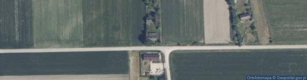 Zdjęcie satelitarne Pawęzów ul.