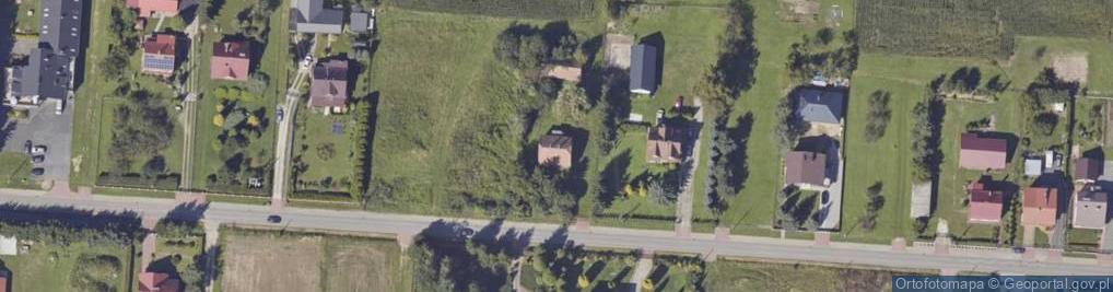 Zdjęcie satelitarne Pawęzów ul.