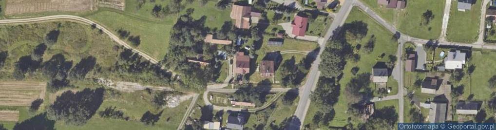 Zdjęcie satelitarne Pawęzów ul.