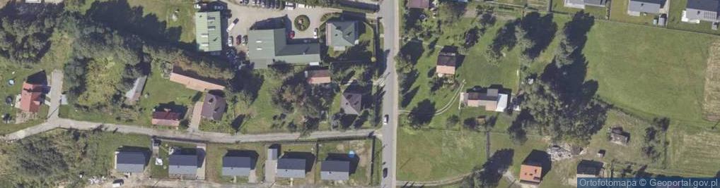 Zdjęcie satelitarne Pawęzów ul.