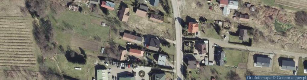 Zdjęcie satelitarne Pawęzów ul.