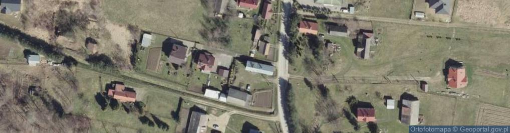 Zdjęcie satelitarne Pawęzów ul.