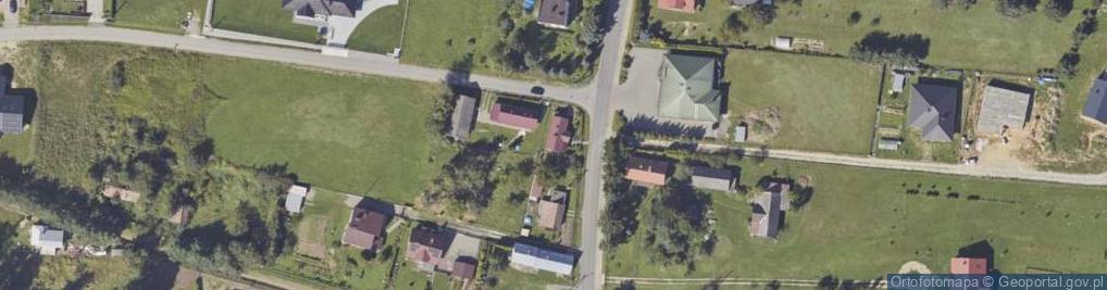 Zdjęcie satelitarne Pawęzów ul.