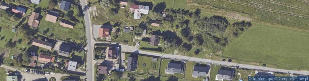 Zdjęcie satelitarne Pawęzów ul.