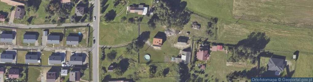 Zdjęcie satelitarne Pawęzów ul.