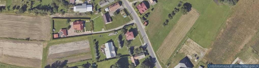 Zdjęcie satelitarne Pawęzów ul.