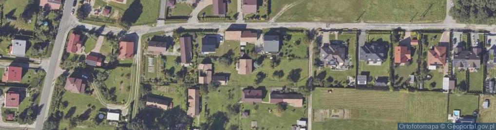 Zdjęcie satelitarne Pawęzów ul.