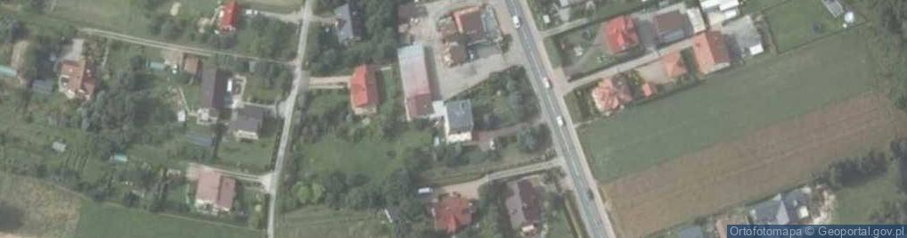 Zdjęcie satelitarne Pawlikowice ul.