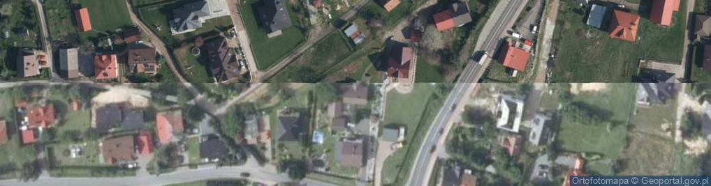 Zdjęcie satelitarne Pawlikowice ul.