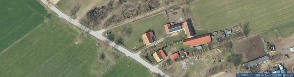 Zdjęcie satelitarne Pawłocin ul.