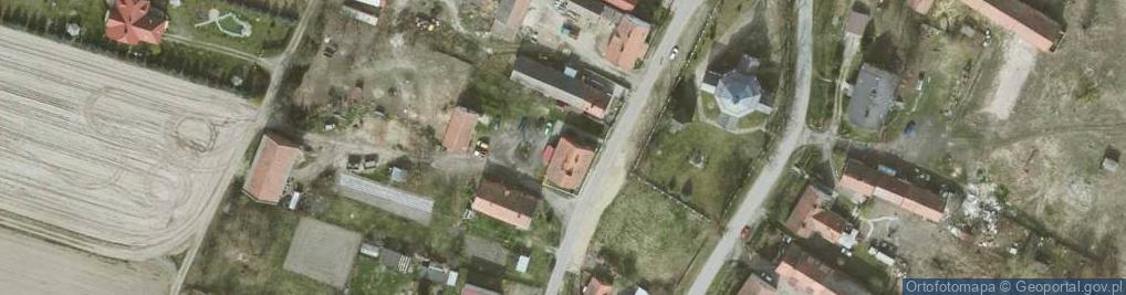 Zdjęcie satelitarne Pawłów Trzebnicki ul.
