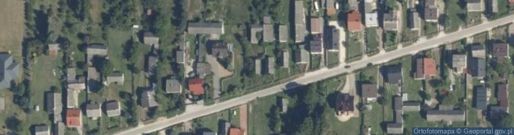 Zdjęcie satelitarne Pawłów ul.