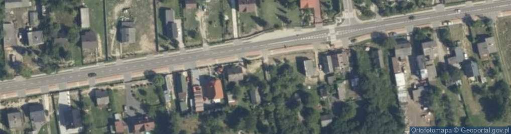 Zdjęcie satelitarne Pawłów ul.