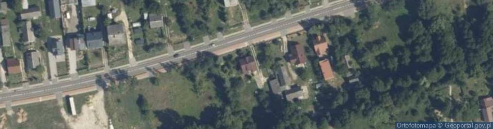Zdjęcie satelitarne Pawłów ul.