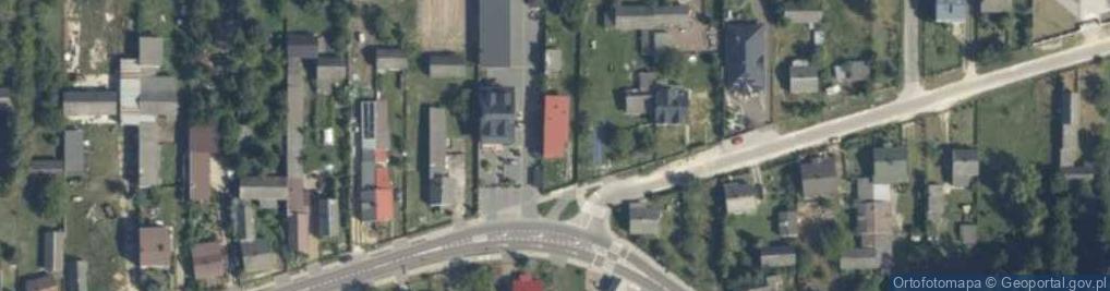 Zdjęcie satelitarne Pawłów ul.
