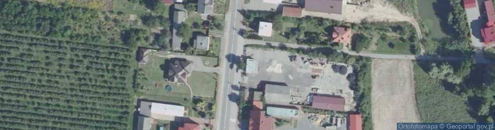 Zdjęcie satelitarne Pawłów ul.