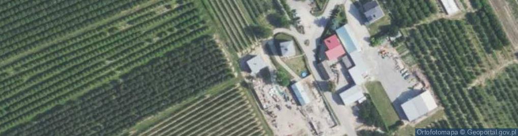 Zdjęcie satelitarne Pawłów ul.