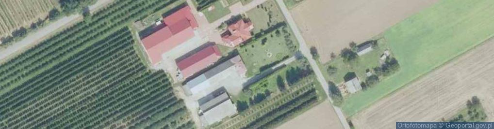Zdjęcie satelitarne Pawłów ul.