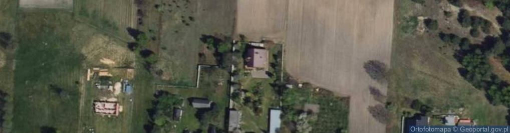 Zdjęcie satelitarne Pawłów ul.