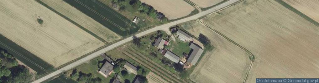 Zdjęcie satelitarne Pawłówek ul.