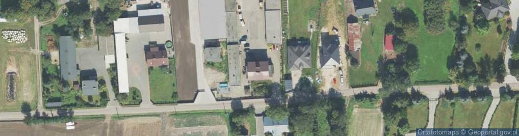 Zdjęcie satelitarne Pawłówek ul.