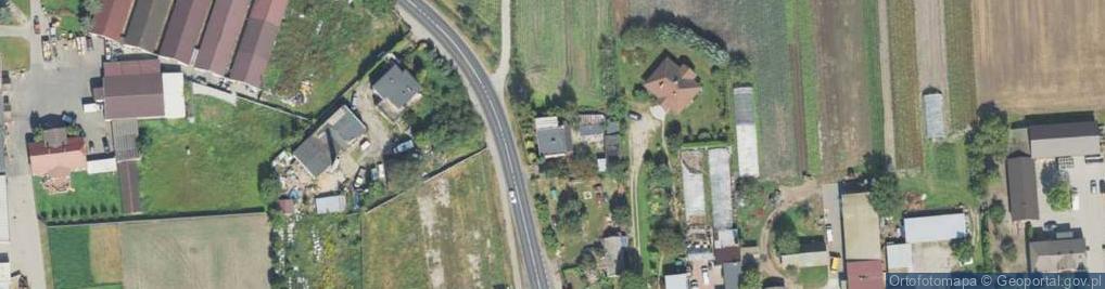 Zdjęcie satelitarne Pawłówek ul.